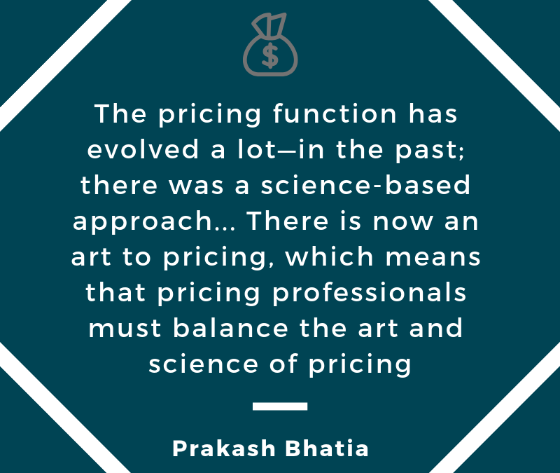 Balancing Art & Science: Examining How Pricing Functions Evolve