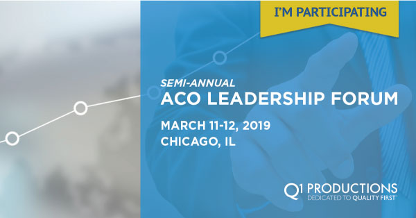 Agenda Download: Semi-Annual ACO Leadership Forum: Chicago