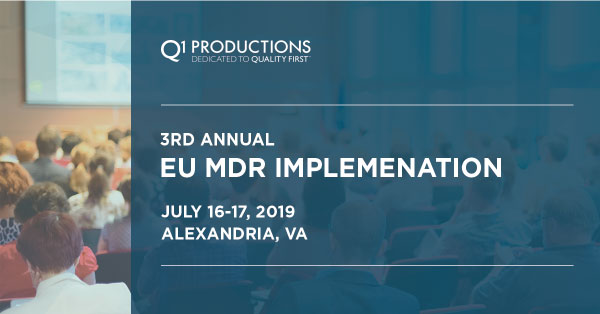 3rd Annual EU MDR Implementation Conference: Alexandria
