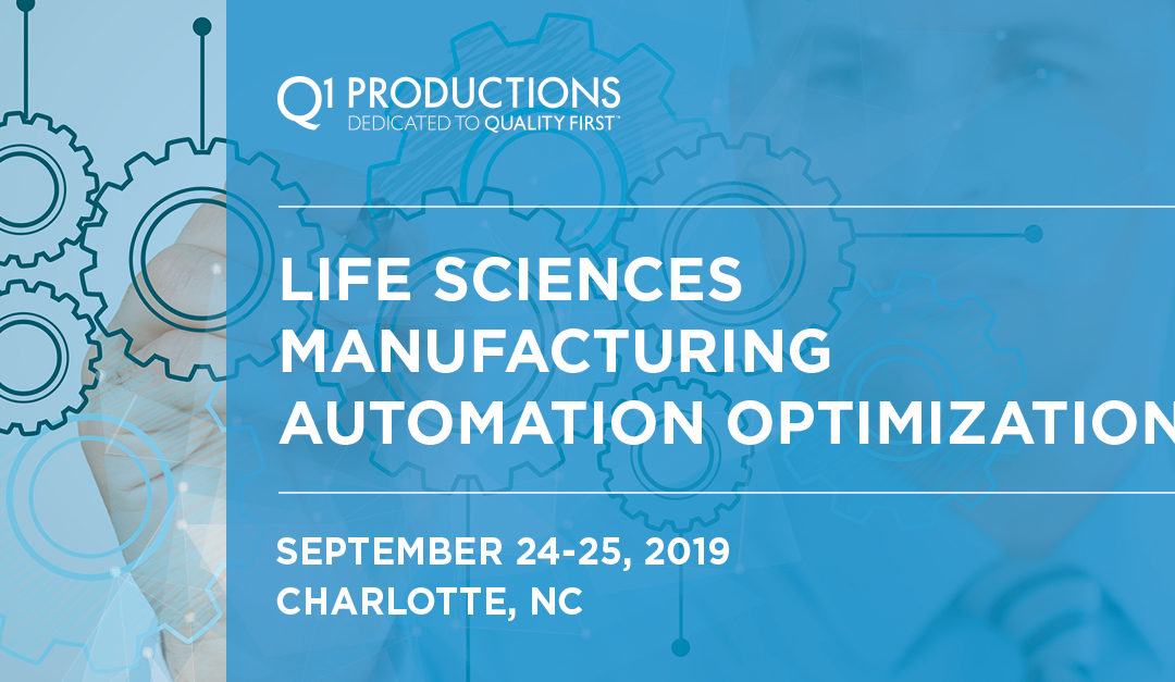 Life Science Manufacturing Automation Optimization Conference