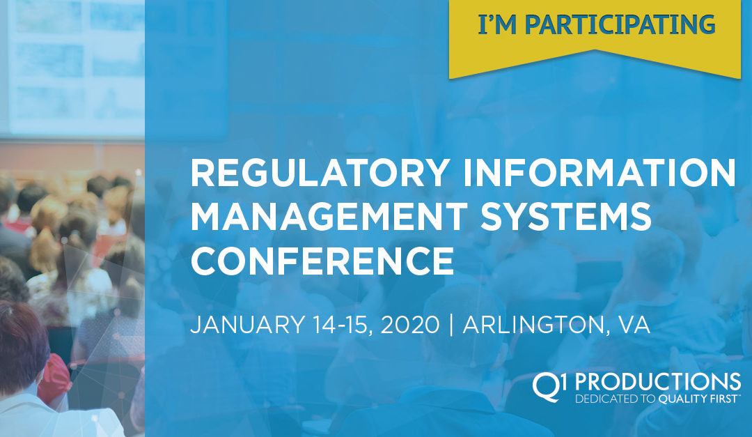 Regulatory Information Management Systems Conference: Agenda Download
