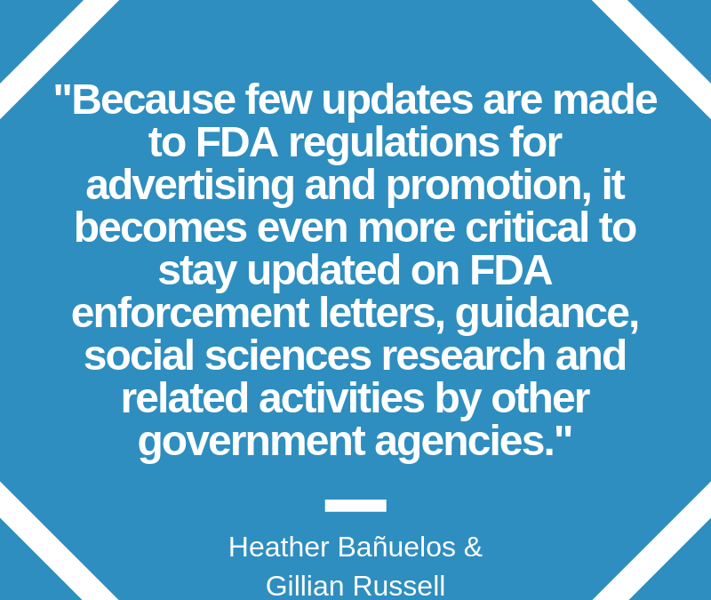 Legal Perspective on Recent FDA Enforcements