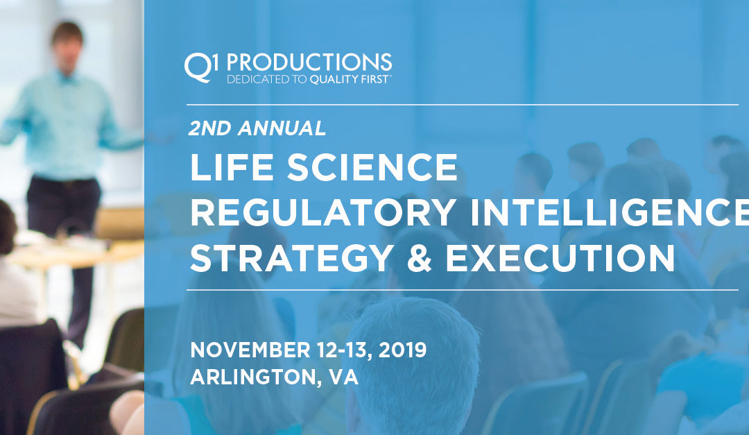 2nd Annual Life Science Regulatory Intelligence, Strategy and Execution Conference