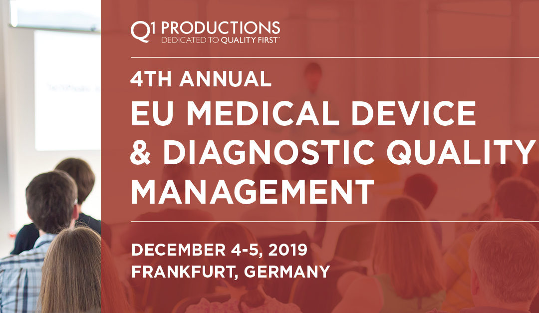 4th Annual EU Medical Device & Diagnostic Quality Management Workshop