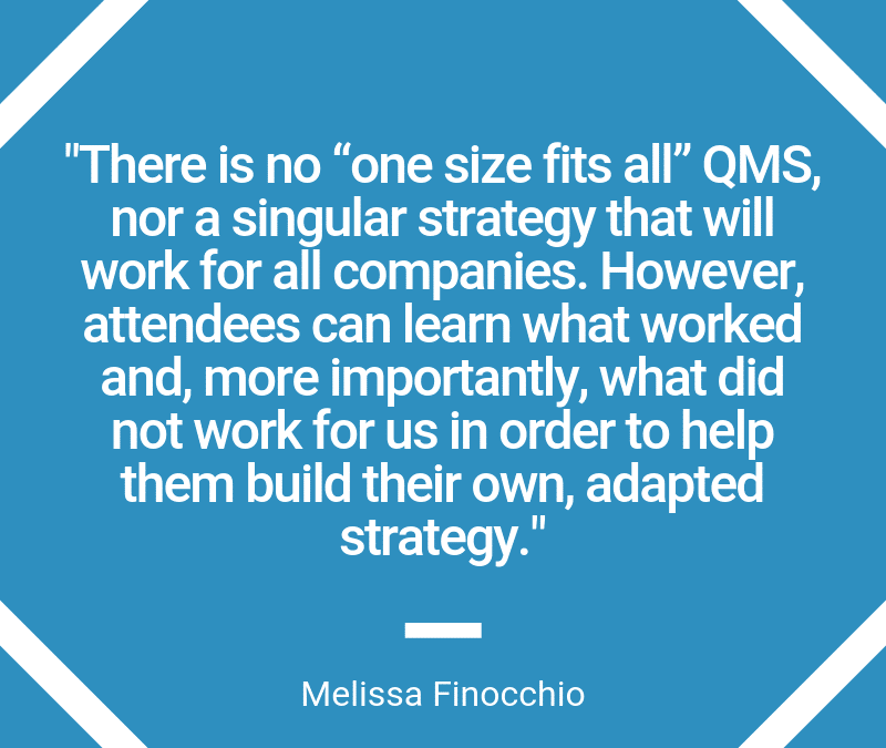 Building a Quality Management Strategy