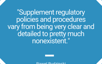 Dietary Supplement Manufacturing Processes