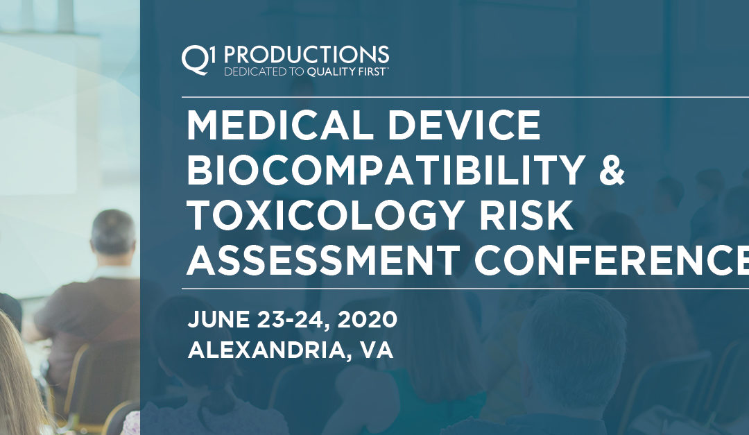 Medical Device Biocompatibility & Toxicology Risk Assessment Conference:Registration