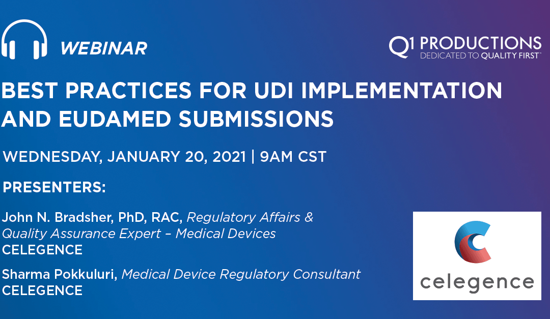 Best Practices for UDI Implementation and EUDAMED Submissions