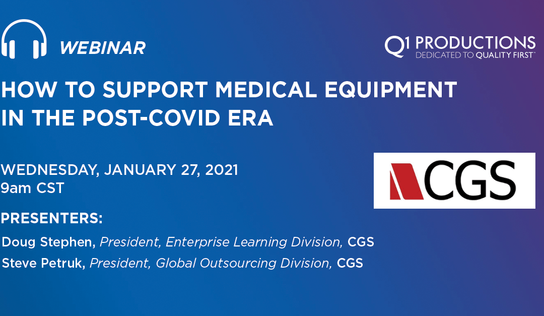 How to Support Medical Equipment in the Post-Covid Era