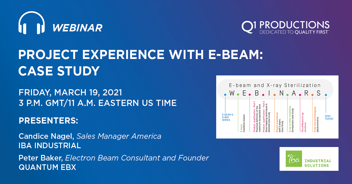 Project Experience With E Beam Case Study Q1 Productions