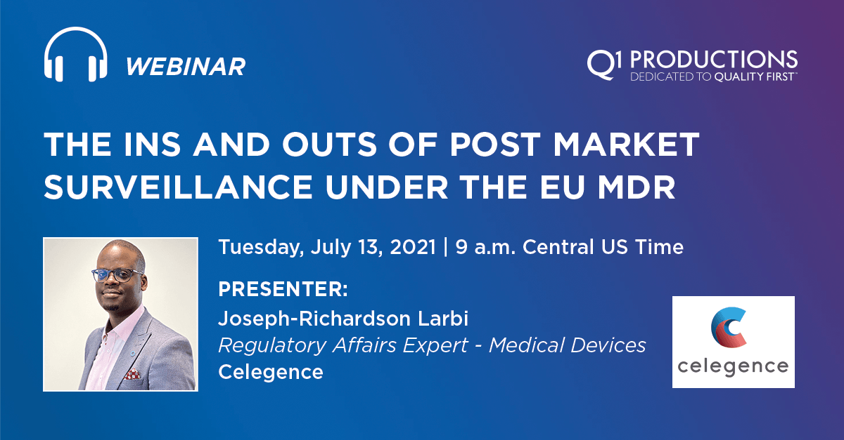 The Ins and Outs of Post Market Surveillance Under the EU MDR - Q1 ...
