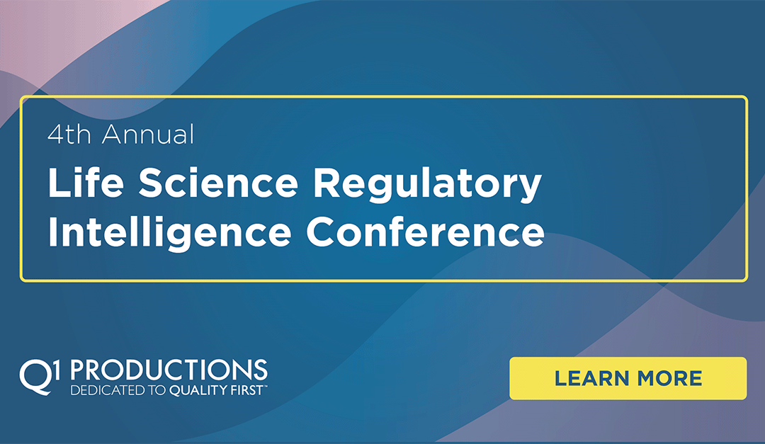 4th Annual Life Science Regulatory Intelligence Conference