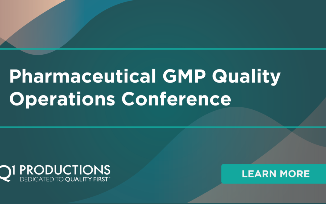 Pharmaceutical Quality Assurance Conference