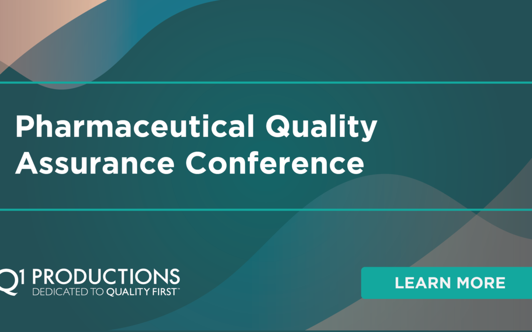 Pharmaceutical Quality Assurance Conference