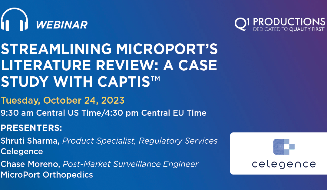 Streamlining Microport’s Literature Review: A Case Study with CAPTIS™