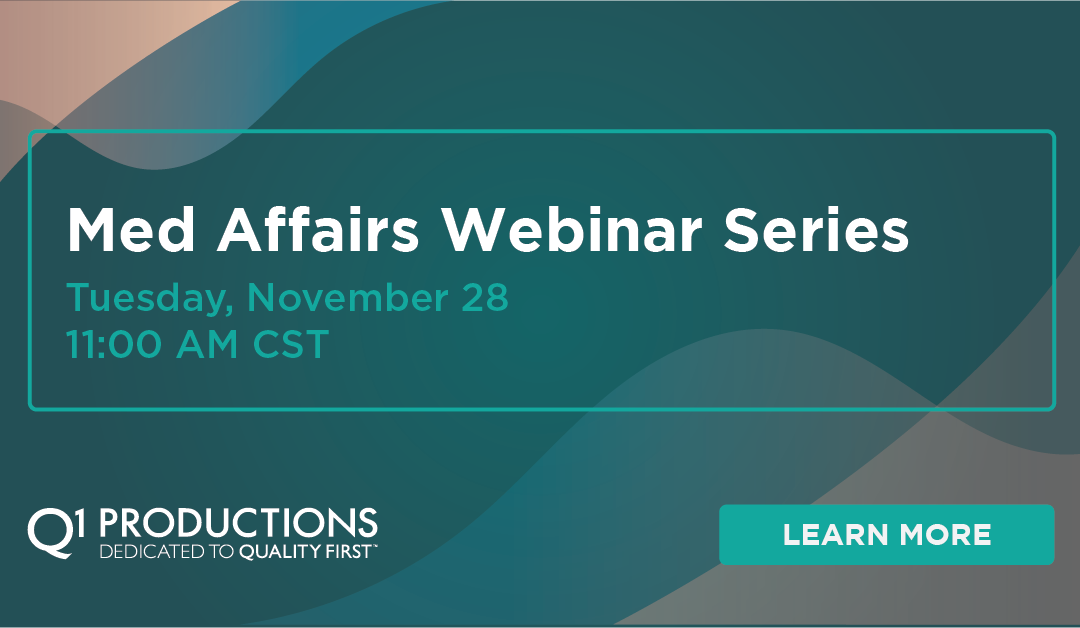 Med Affairs Webinar Series